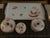 Richard Ginori SIENA RUST Vanity Set (1) 13.5” Tray (2) 3”D Jars & (1) 2.5” Jar. FLAWLESS CONDITION