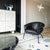 Black Grasso Armchair by Stephen Burks for Bd For Sale - Image 4 of 6