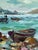 Paper Oil Painting Before the Sea Storm Yuriy Suprunchuk For Sale - Image 7 of 11