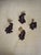 Four Antique Purple Glass Grape Clusters For Sale - Image 12 of 12