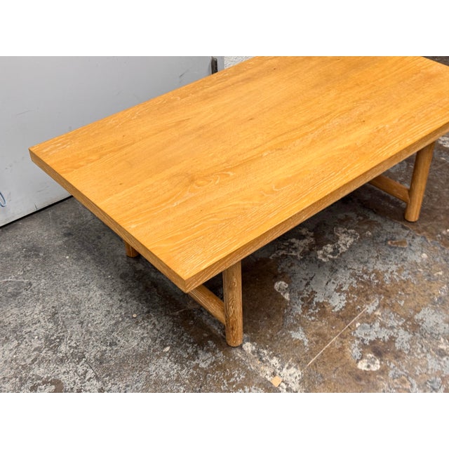 Brown Williams Sonoma West Elm Mika Coffee Table For Sale - Image 8 of 12