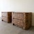 Wood Vintage 1970s Mid Century Modern Pair of Cork Nightstands Burlwood For Sale - Image 7 of 12