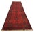 Fine Quality Hand Knotted Afghan Khal Mohammadi Wool Area Runner Rug 9.8 X 2.9 Ft For Sale - Image 4 of 13