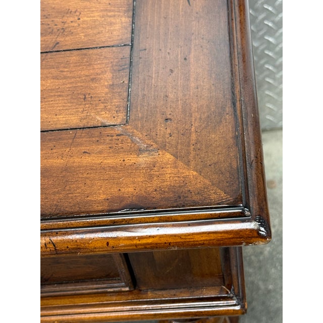 Vintage Rustic Barley Twist Writing Desk For Sale - Image 11 of 12