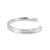 Early 21st Century Tiffany & Co. Tiffany 1837 Narrow 925 Silver Medium Cuff Bangle Bracelet For Sale - Image 5 of 9