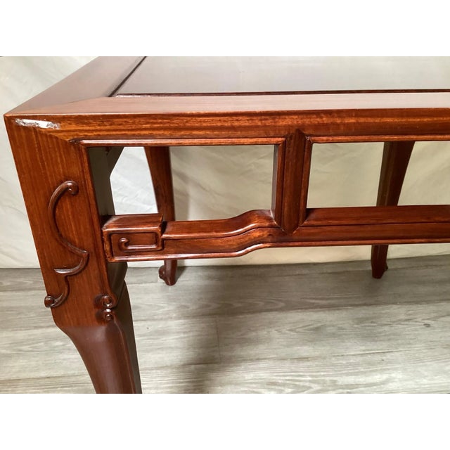 Small Hand Carved Chinese Occasional Table For Sale In Philadelphia - Image 6 of 9