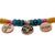 African Colorful Beaded Yogi Ankle Bracelet For Sale - Image 3 of 10