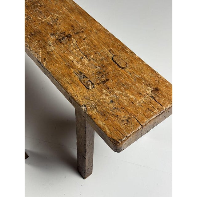 Country Dining Room Benches, Set of 2 For Sale - Image 10 of 18