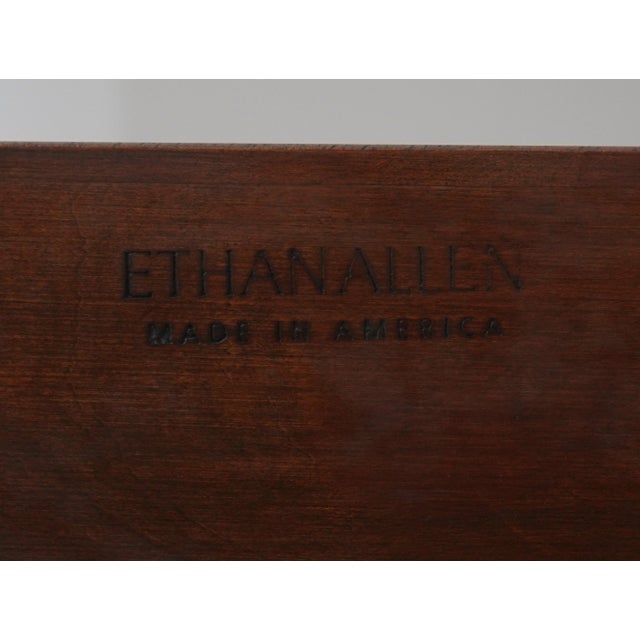 Ethan Allen King Size British Classics Sleigh Bed For Sale - Image 14 of 16