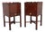 Mahogany Bedside Cabinets, 1920s, Set of 2 For Sale