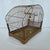 Early 20th Century Andrew Hendryx Antiqued Brass Stand W/ Crown Bird Cage For Sale - Image 9 of 10