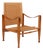 Square Clint Safari Chair from Rud Rasmussen, 1960s For Sale