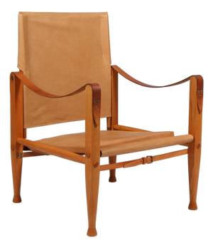 Square Clint Safari Chair from Rud Rasmussen, 1960s
