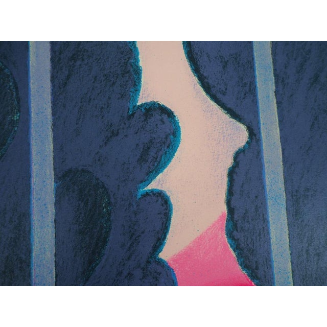 Albert Zavaro, Les trois Grâces, Lithograph For Sale - Image 6 of 9