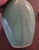 Vintage Signed Arts & Crafts Style Matte Green Speckled Ceramic Ovoid Vase For Sale - Image 4 of 7