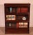 Elegant Globe Wernicke London mahogany bookcase from the late 19th/early 20th century, England, comprising three sections....
