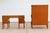 Magnificent Vintage French Provincial Louis XV Rococo Satinwood & Burl Wood Vanity and Tall Boy Chest Set For Sale - Image 15 of 18