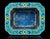 Chinese Antique Cloisonne Censer Brass Incense Burner Turquoise Enamel For Sale In Los Angeles - Image 6 of 13