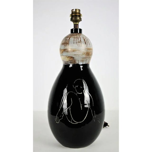 Vallauris Lamp by Charles René Neveux known / Atelier Cerenne, 1950s For Sale - Image 3 of 10