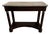 19th Century French Empire Mahogany Console Table | Marble Top | 40.5” For Sale
