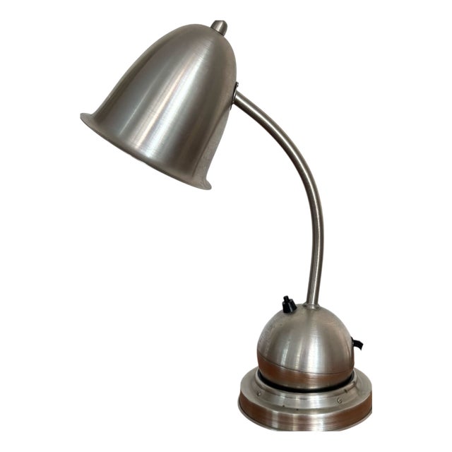 Art Deco Desk Lamp by W.H. Gispen for Daalderop, 1920s For Sale