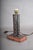 Vintage Leather-Bound Book Stack Table Lamp, Library Accent Light, English Study Style, Europe, 1950s For Sale - Image 4 of 12