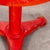 Round Red Side Table from Tolix, 1950s For Sale - Image 3 of 6