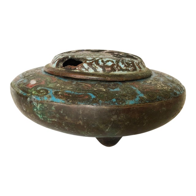 Cloisonne Incense Burner Chairish