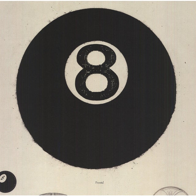 Contemporary Donald Sultan Eight Ball, 1998 For Sale - Image 3 of 4