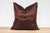 Bistre Festive Silk Euro Pillow Cover For Sale In Los Angeles - Image 6 of 8