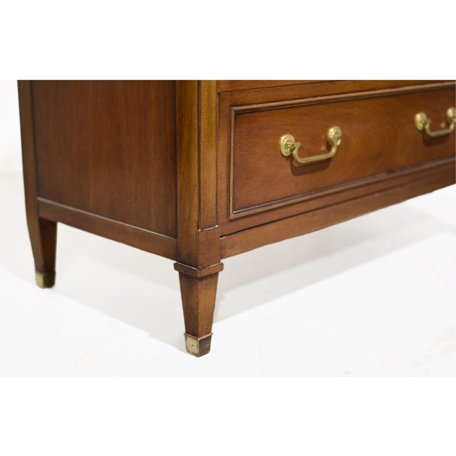 Mid Century Transitional 5 Drawer Highboy by Drexel For Sale - Image 13 of 15