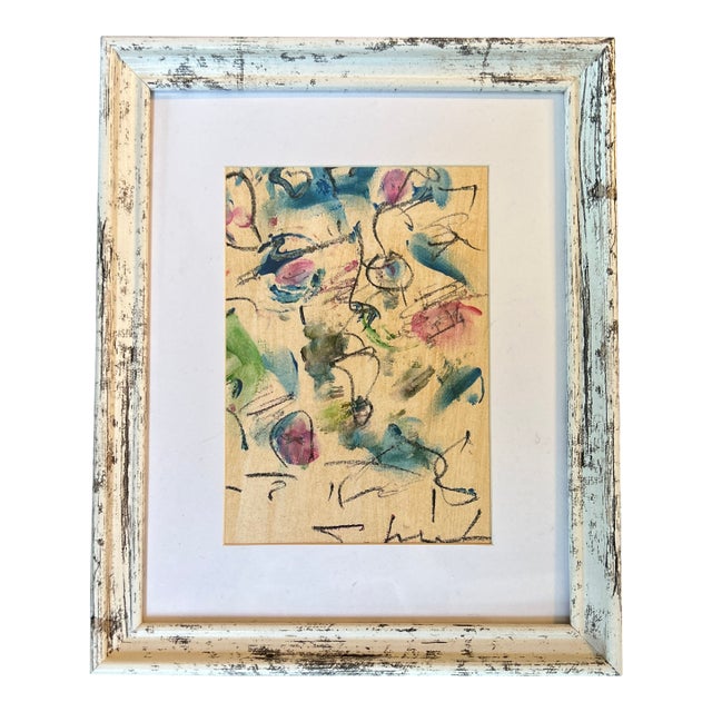 Contemporary Original Abstract Painting by Stephen Heigh “Playtime” For Sale