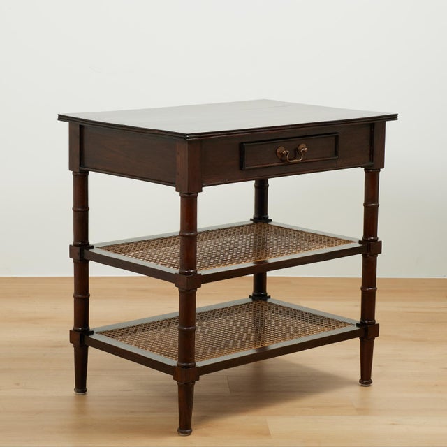 Late 19th Century Pair of Antique British Colonial Rosewood Three Tiered Stands For Sale - Image 5 of 18