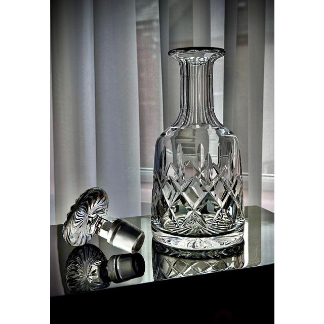 Vintage Crystal Decanter in Ashford Pattern from Stuart, 1970s For Sale - Image 12 of 17