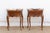 Pair of Mid Century Burr Walnut Italian Nightstands For Sale - Image 12 of 12