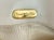 Ivory Judith Leiber Style Ivory Karung Snake Clutch With Two Toned Clasp For Sale - Image 8 of 8