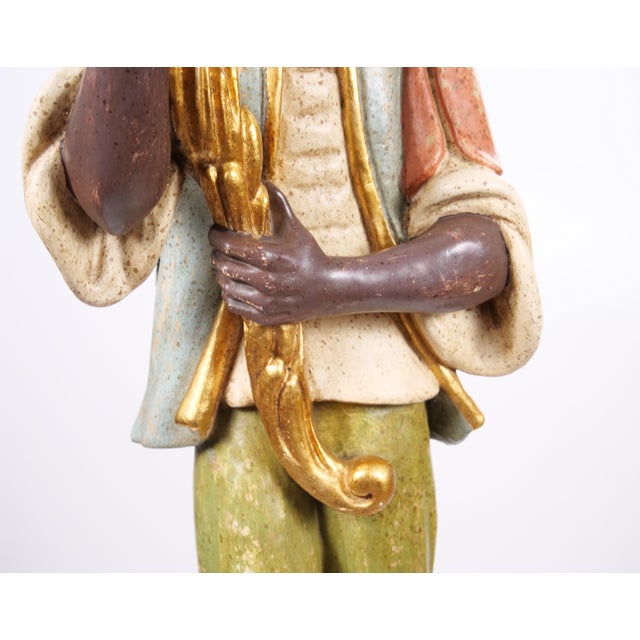 Italian Figural Standing Candelabra Floor Lamp, Early 20th Century For Sale - Image 16 of 18
