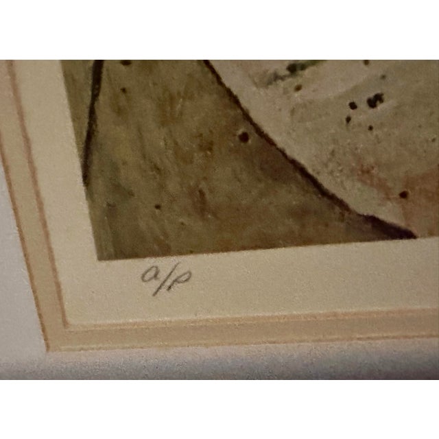 Mid 20th Century Signed Norman Rockwell Collotype Print. “Spring Flowers” For Sale In San Diego - Image 6 of 7