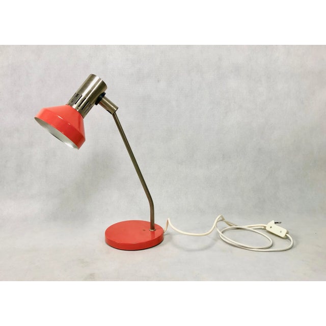 Metal Aka Electric Table Lamp, 1970s For Sale - Image 7 of 8