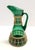 Green Hand Blown Glass and Wicker Jug, Empoli, Italy, 1960s For Sale - Image 13 of 13