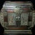 1950s Antique Chinese Redwood Jewelry Box With Intricate Silver/White Metal Mounts For Sale - Image 5 of 8