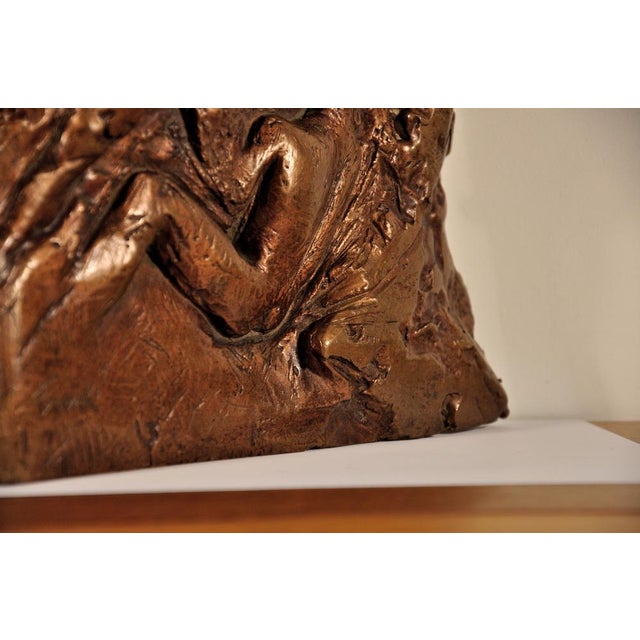 Metal Dame Elisabeth Frink, Sculpture of Man and Eagle, 1967, Bronze For Sale - Image 7 of 15