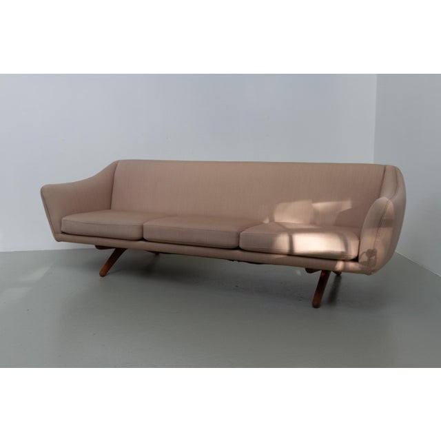Mid-Century Danish ML-140 3-Seater Sofa from Illum Wikkelsø, 1960s For Sale - Image 16 of 18