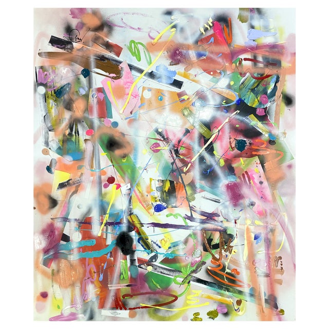 Maria Esmar, Levitating, Acrylic For Sale