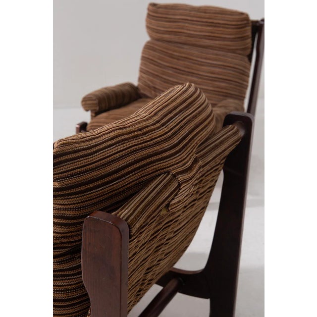 Space Age Italian Armchairs in Original Fabric, 1970, Set of 2 For Sale - Image 11 of 14