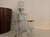 1960s Mid-Century Modern Bar Set Wooden Ice Bucket & Tongs, Decanter & Glasses - Set of 5 For Sale - Image 4 of 6