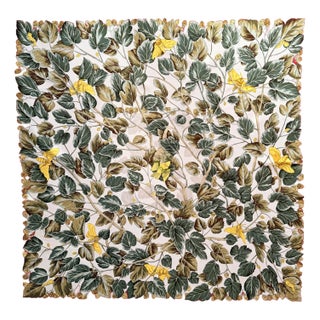 Hermès L’arbre De Soie 1995 Silk Scarf Designed by Antoine De Jacquelot For Sale