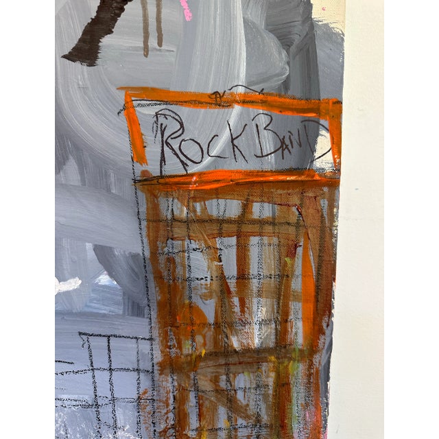Rock and Roll Painting on Canvas For Sale - Image 12 of 12