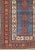 Red and Blue Antique Caucasian Kazak Runner with Vertical Tribal Medallions. Keivan Woven Arts / rug EMAC-001, country of...