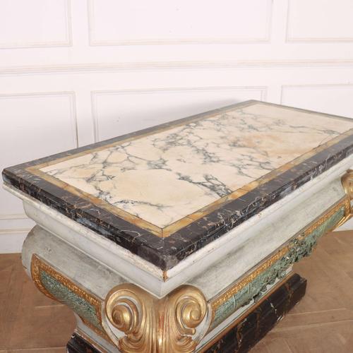 18th Century Italian Painted Console For Sale - Image 3 of 16